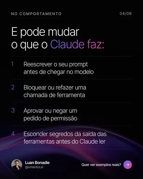 Slide 4 do carrossel Mods do Claude Code