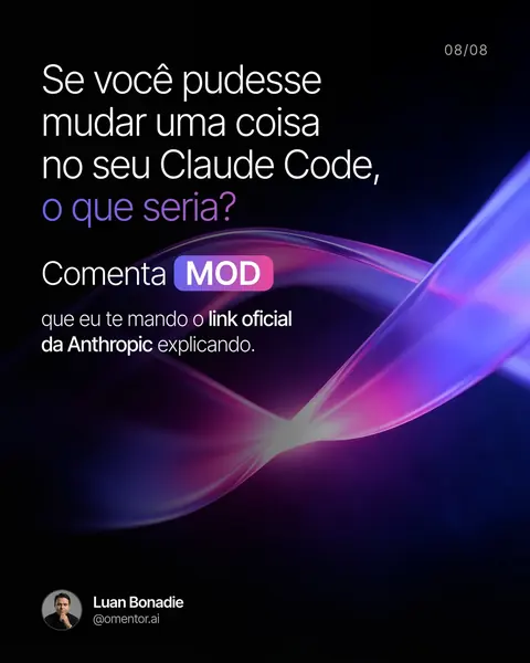 Slide 8 do carrossel Mods do Claude Code