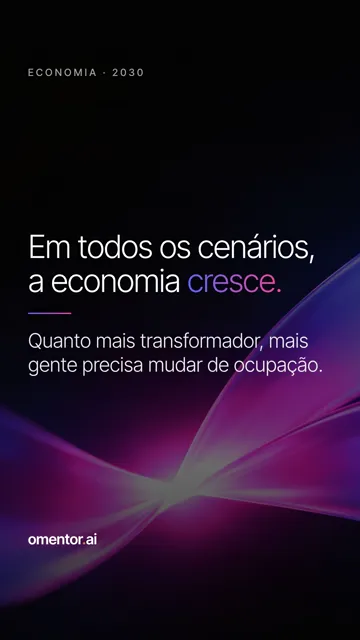 Quadro de um Reel do @omentor.ai