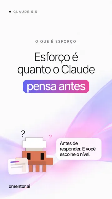 Quadro de um Reel do @omentor.ai