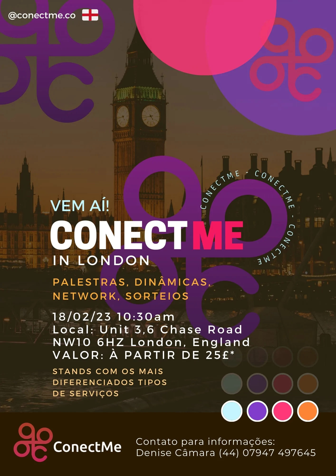 Startup ConectMe.Co - Londres, Inglaterra